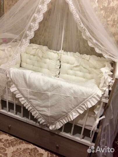 Бортики в кроватку