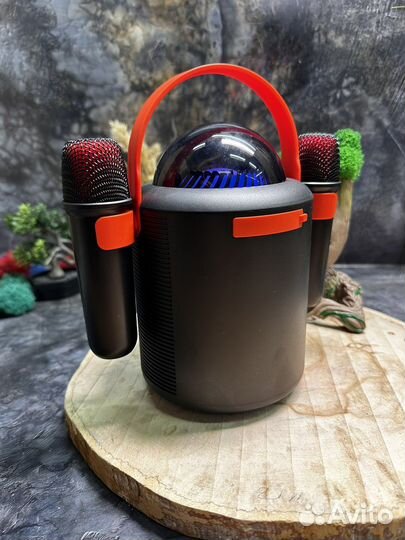 Микрофоны с колонкой 3 в 1