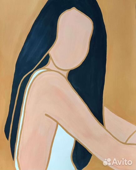 Картины, 40х50 см, бумага, гуашь