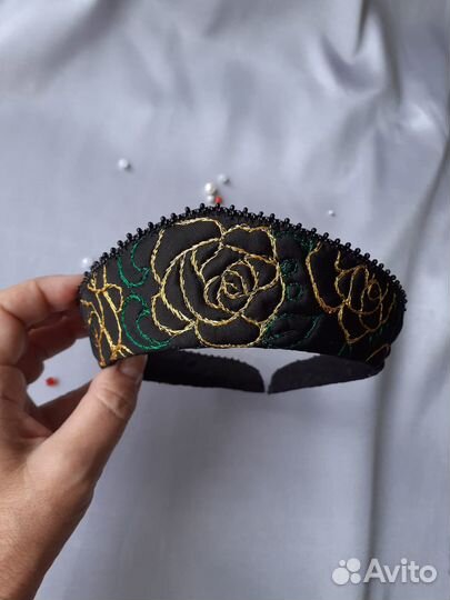 Ободки и кокошники ручной работы