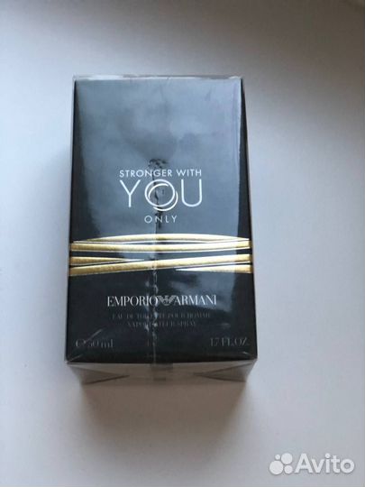 Armani only YOU stronger with для мужчин