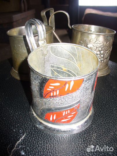 Подстаканники.Стаканы.Стопки. Посуда