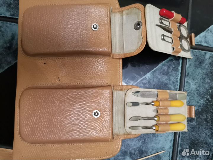 Несессер дорожный кожа