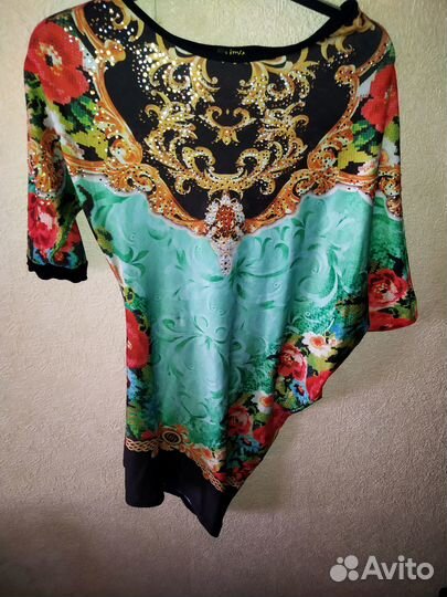 Платье- туника шикарное нарядное праздничное