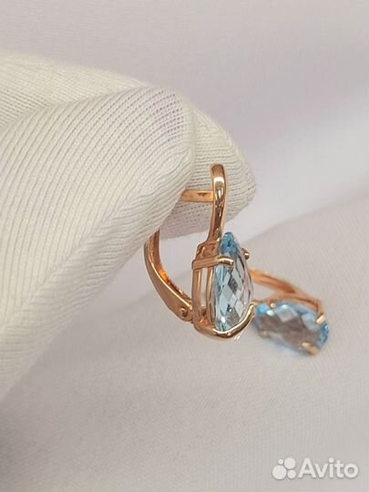 Золотые серьги