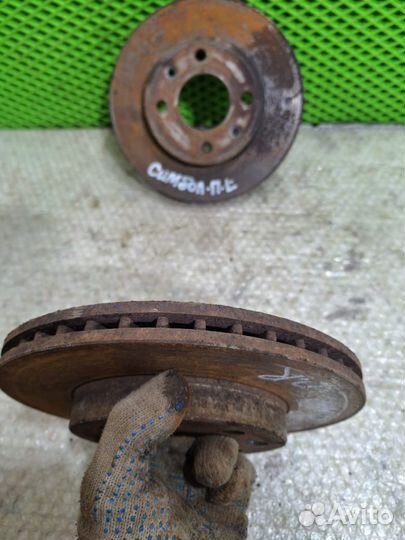 Тормозной диск Renault Symbol