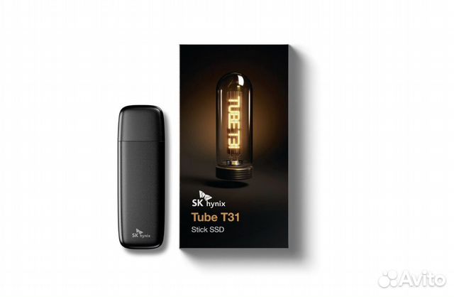 1TB SSD USB 3.2 SK Hyunix Tube T31 1000MB/s новый