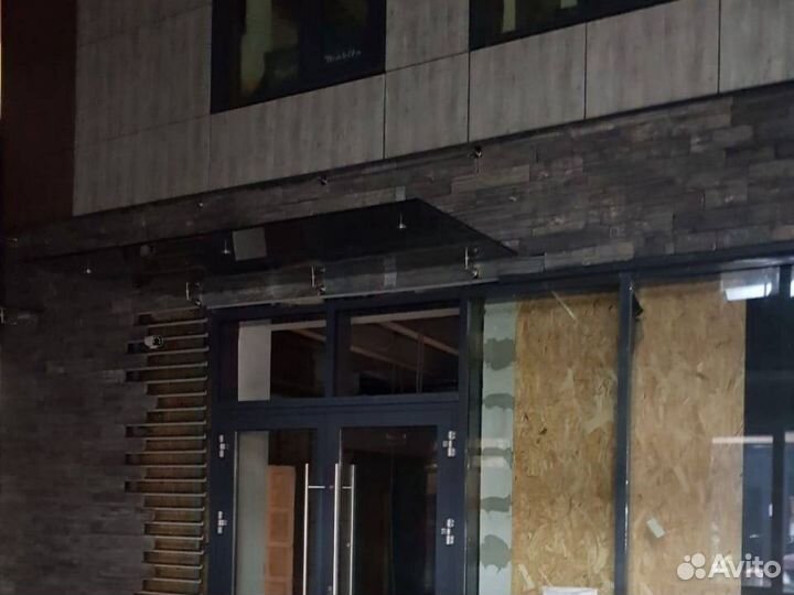 Стеклянный козырек купить