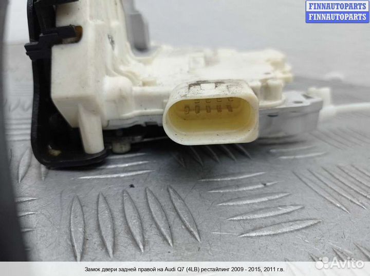 Замок двери зад/право Audi Q7 (4L), 2011 3.0 Бензин
