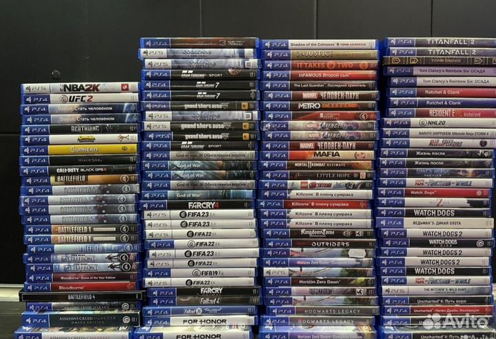 Диски для ps4 и ps5