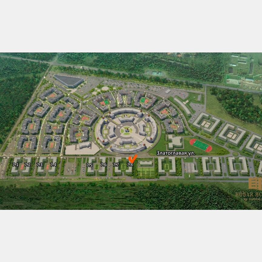 Квартира-студия, 24 м², 3/4 эт.