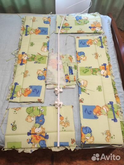 Бортики в детскую кроватку