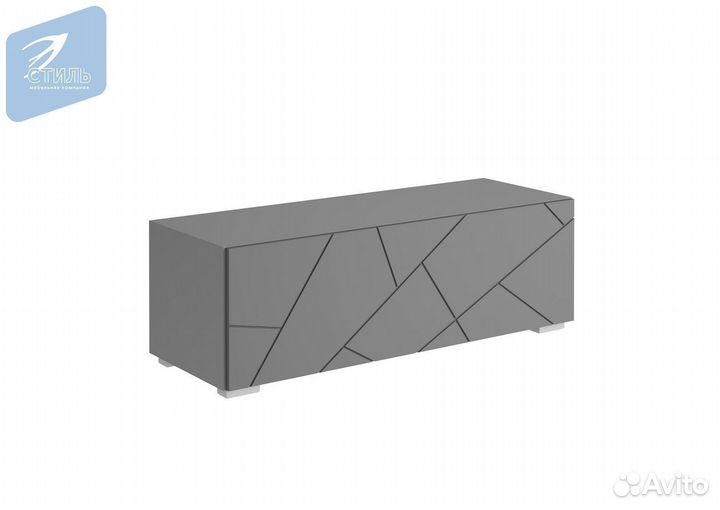 Гранж тумба напольная тм-003 Серый