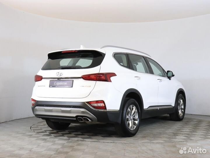 Hyundai Santa Fe 2.2 AT, 2020, 98 500 км