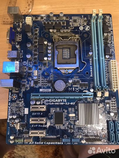 Материнская плата 1155