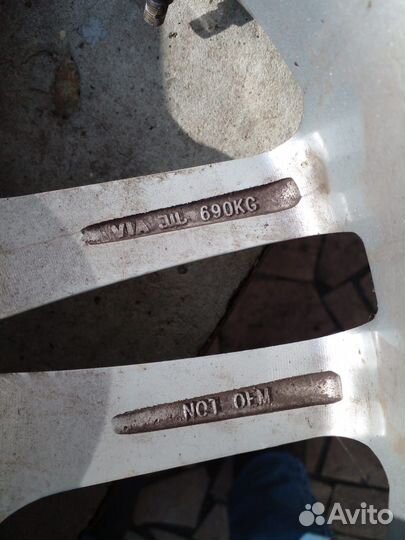 Диски литые новые r16 (комплект 4 шт)