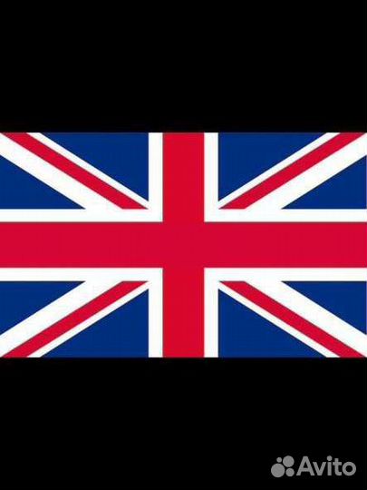 Виниловая наклейка британский флаг