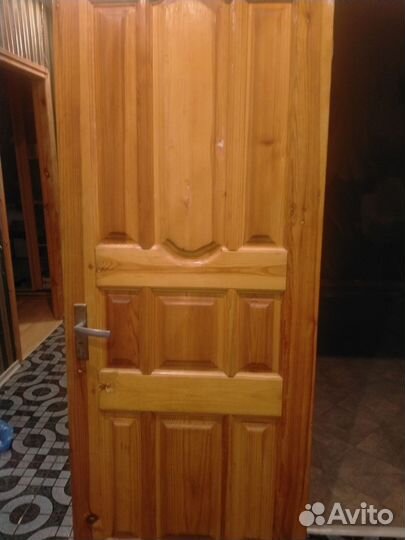 Дверь входная деревянная бу без коробки