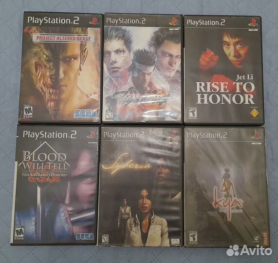 Игры для PS2 и Xbox360