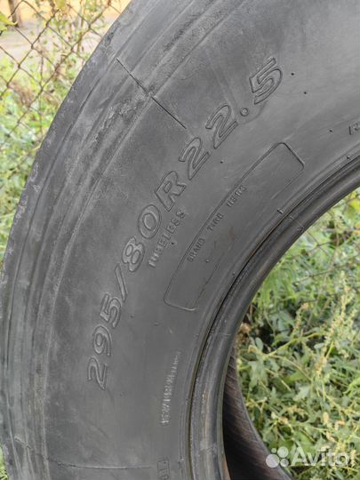 Шина Ханкок 295/80 R22/5 б/у