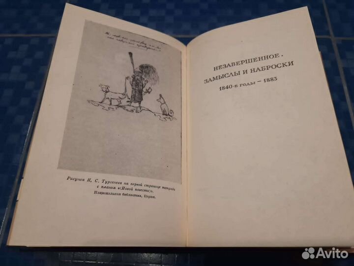 Тургенев Сочинения в 28 томах 1961 (тома 3 и 13)
