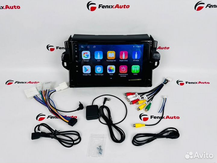 Магнитола Toyota Fortuner 2 Android