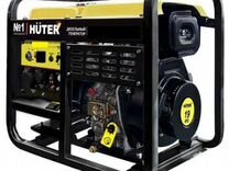 Электрогенератор дизельный Huter 8500 Вт, 19 л.с