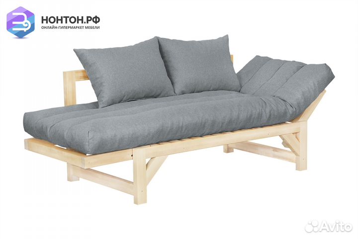 Диван кушетка Амбер-2 серый