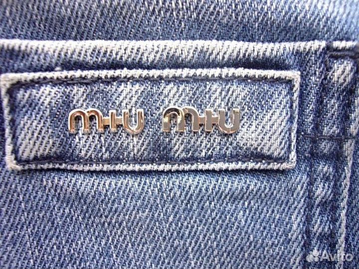 MIU MIU, 2 пары стильных джинс оригинал, Италия