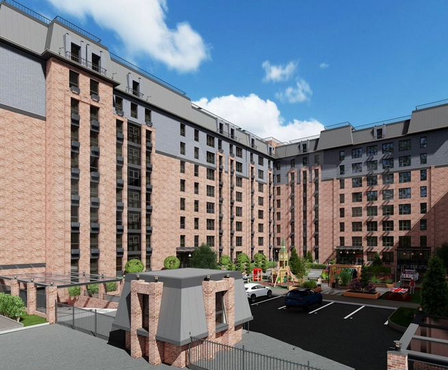 1-к. квартира, 40,4 м², 3/8 эт.