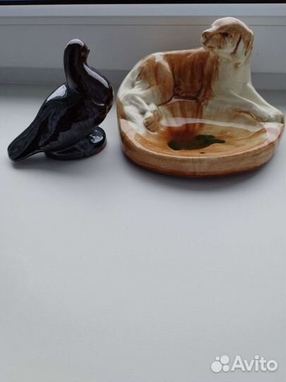 Пепельница собака СССР