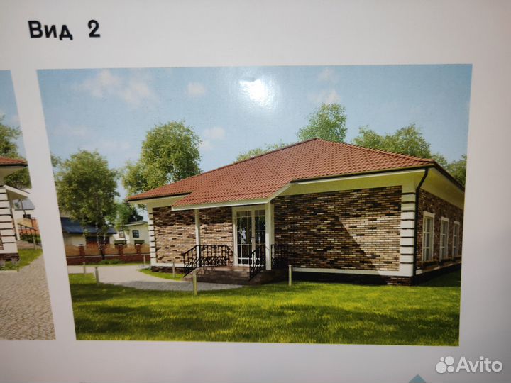 Продам проект одноэтажного дома, 120м2