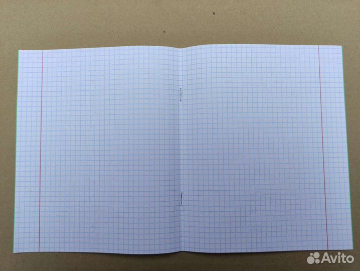 Тетради 12 листов в клетку, белизна 100 процентов