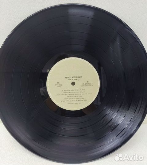 Pop: The Dooleys - Hello Welcome LP 1980 NM