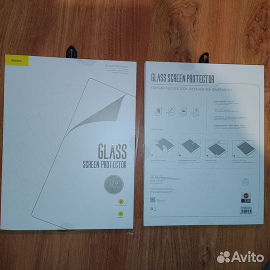 Защитное стекло baseus 11' и 12.9' для iPad pro