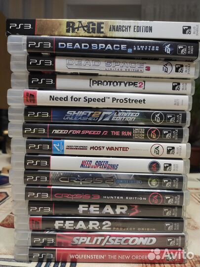 Sony Playstation 3 Slim PS3 120 gb c 15 играми