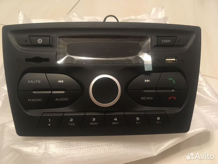 Штатная Магнитола ммс Лада Гранта кнопочная