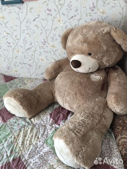 Плюшевый медведь огромный