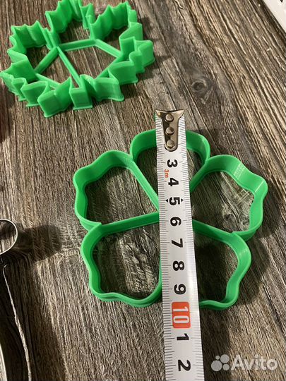 Формы вырубки для печенья и пряников разные