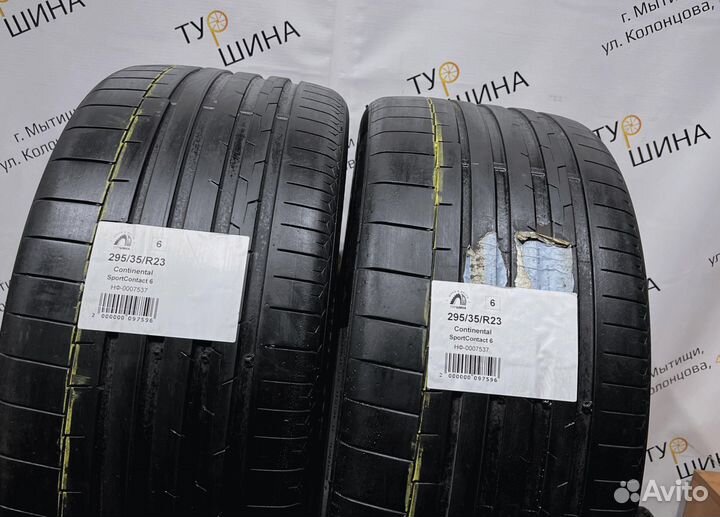 Continental SportContact 6 295/35 R23 94Y