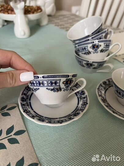 Кофейный сервиз khala гдр немецкий