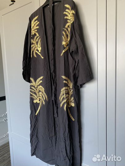 Накидка женская пляжная длинная