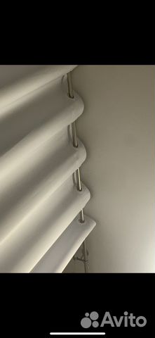 Шторы белые длинные