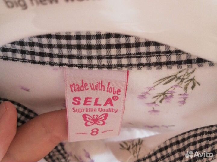 Блузка школьная Sela 8 лет Бесплатно