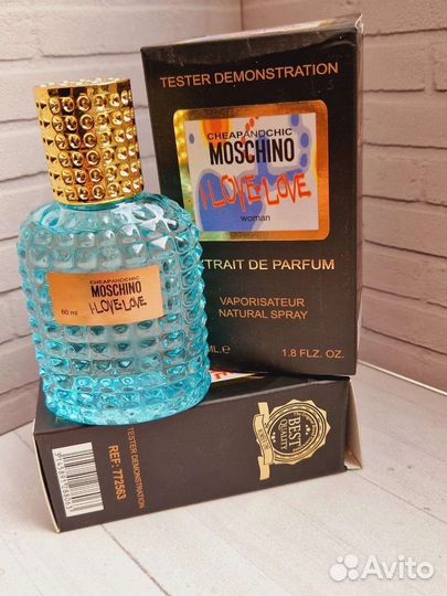 Духи женские тестер Moschino Cheap&Chic I Love