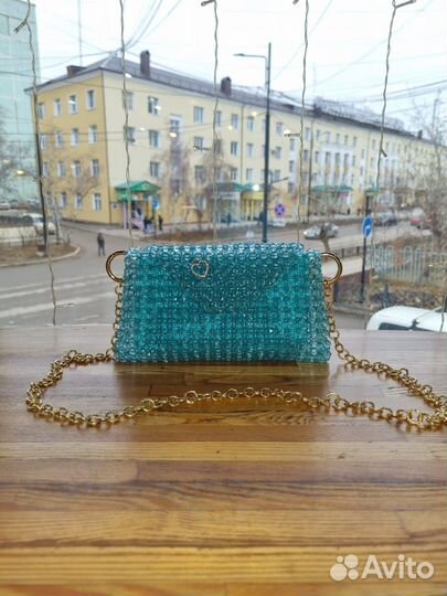 Сумка из бисера ручной работы
