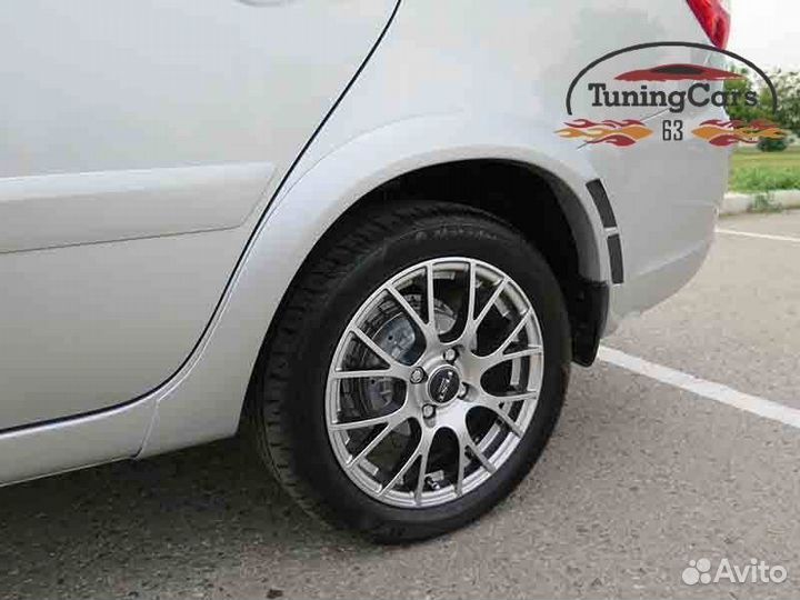 Накладки на крылья для LADA granta (ваз 2190-91) 