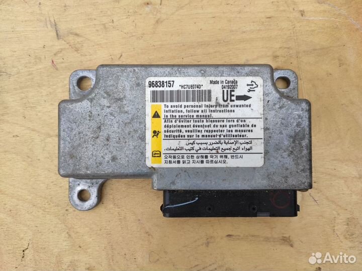 Блок управления Airbag SRS на Опель Антара