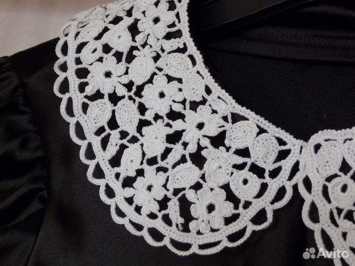 Кружевной воротник. Ручная работа