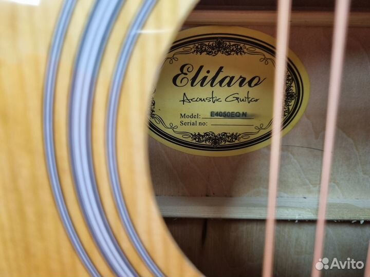 Электроакустическая гитара Elitaro E4050(елц)